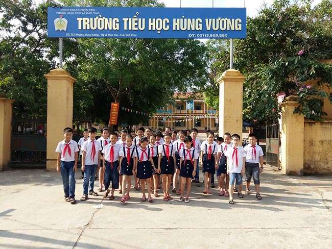 Trường tiểu học Hùng Vương - Vĩnh Phúc