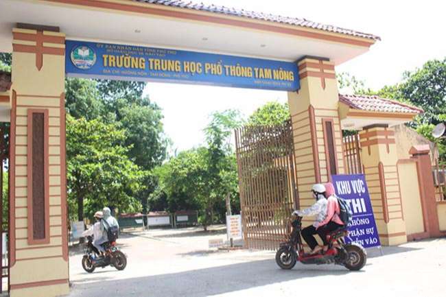 Trường Tam Nông - Phú Thọ