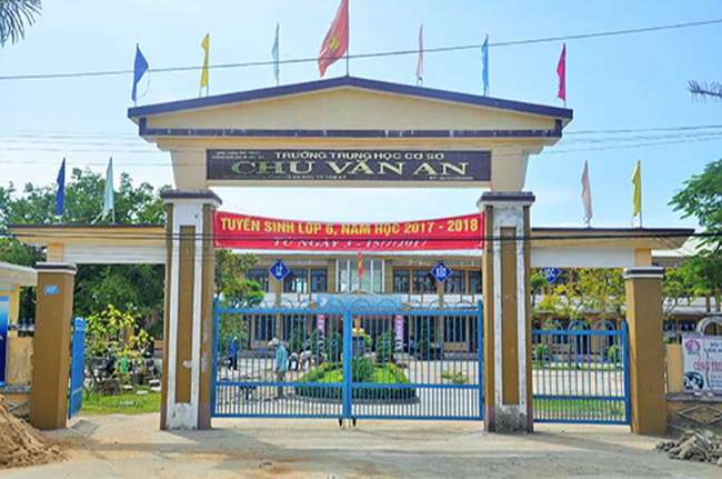 Trường THCS Chu Văn An TP Tam Kỳ