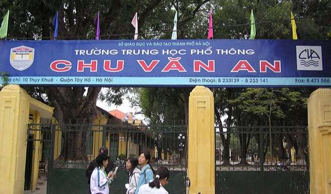 Trường trung học phổ thông Chu Văn An - Hà Nội