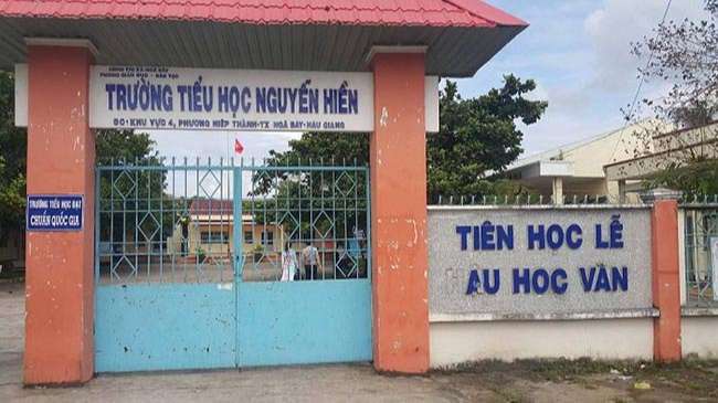 Trường tiểu học Nguyễn Hiền - Hậu Giang