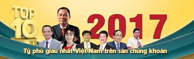 Danh sách tỷ phú Việt Nam 2017