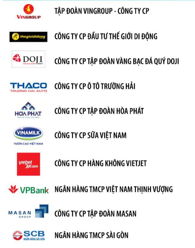 Top 10 Doanh nghiệp tư nhân lớn nhất Việt Nam năm 2019
