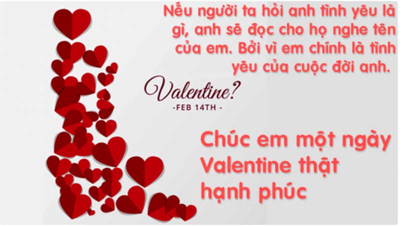 Những lời chúc Valentine dành cho vợ yêu ngọt ngào nhất